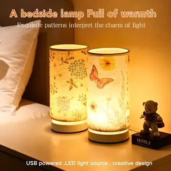 Nordic Fabric Table Lamp 1