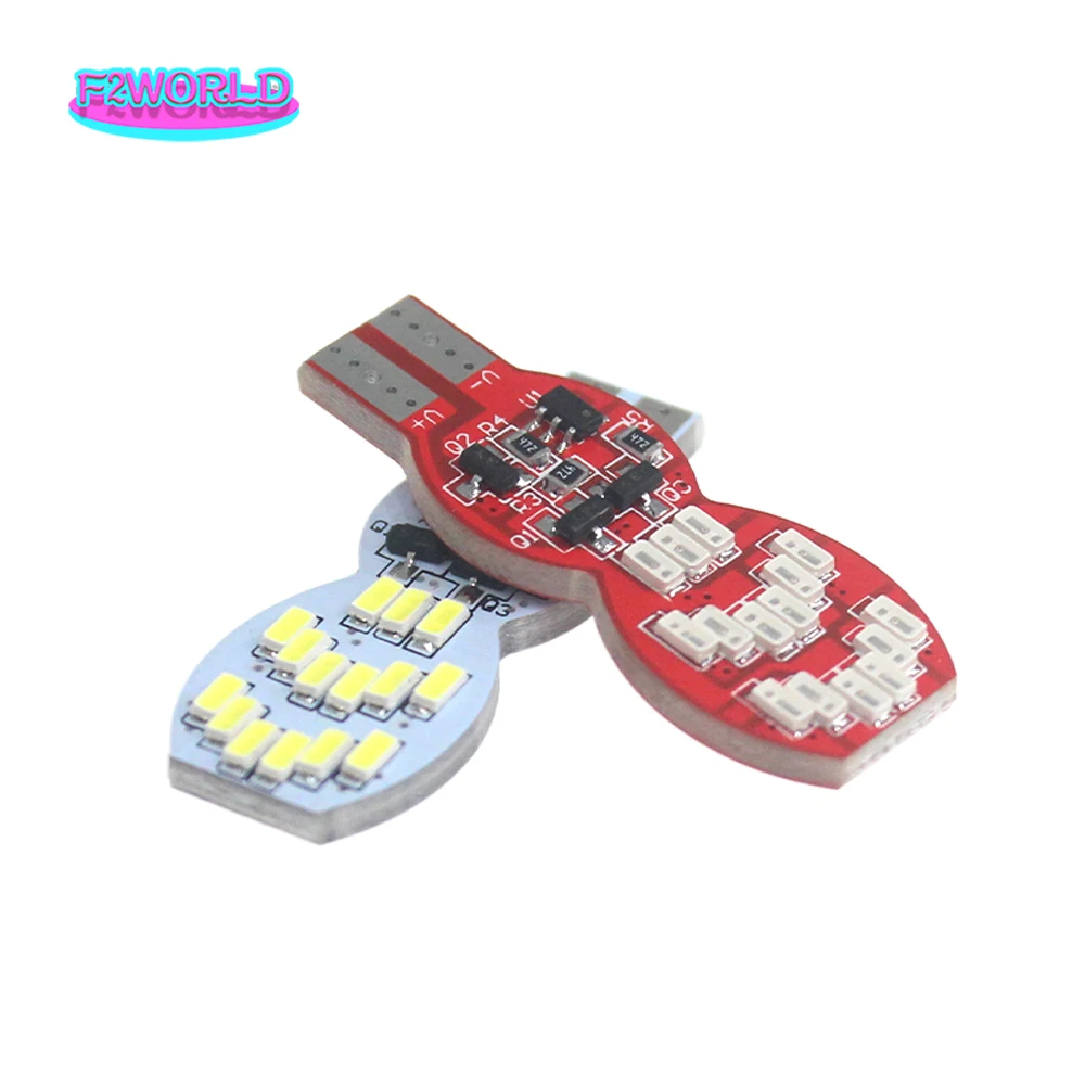 50PCST10W5W301430SMDFlowingFlashingLEDlightsForCarParkingPositionLightsInterior