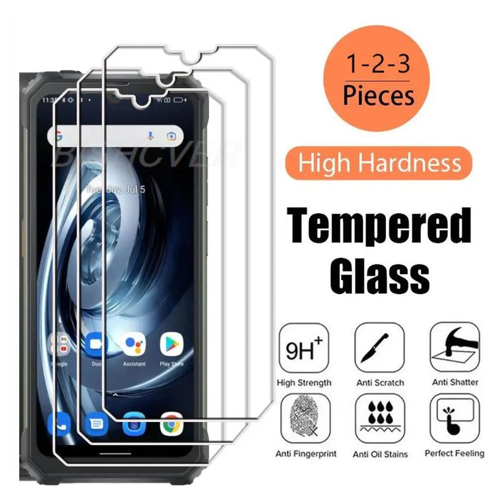 

For Blackview BL8800 Pro 5G Tempered Glass Protective ON For Blackview BV8800 Screen Protector Smart Phone Cover Film