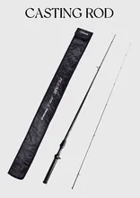  Mavllos Plume BFS Fishing Rod with Lure 0.6-8g Line 2-6lb 40T Carbon Fast Tip Ultralight Micro BFS Fishing Bait Casting Rod 