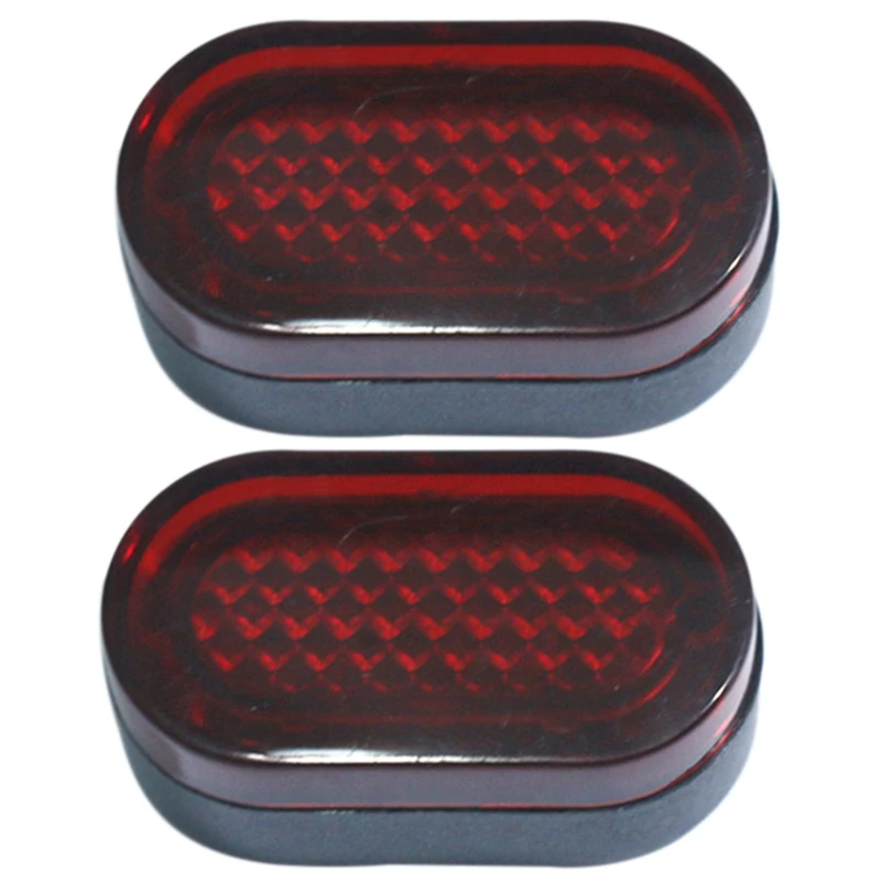 

2X Electric Scooter Taillights Led Rear Fender Lampshade Brake Rear Lamp Shade For Xiaomi Mijiam365 Scooter Skateboard