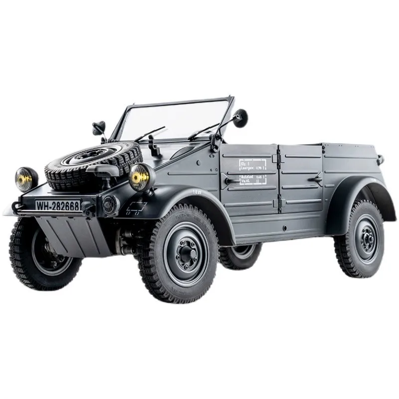 1:12 Fms Type 82 Kubelwagen Car Rtr Rc Remote Control Car Four Wheel Drive Variable Speed Climbing Outdoors Toy Model Gift Boy 6