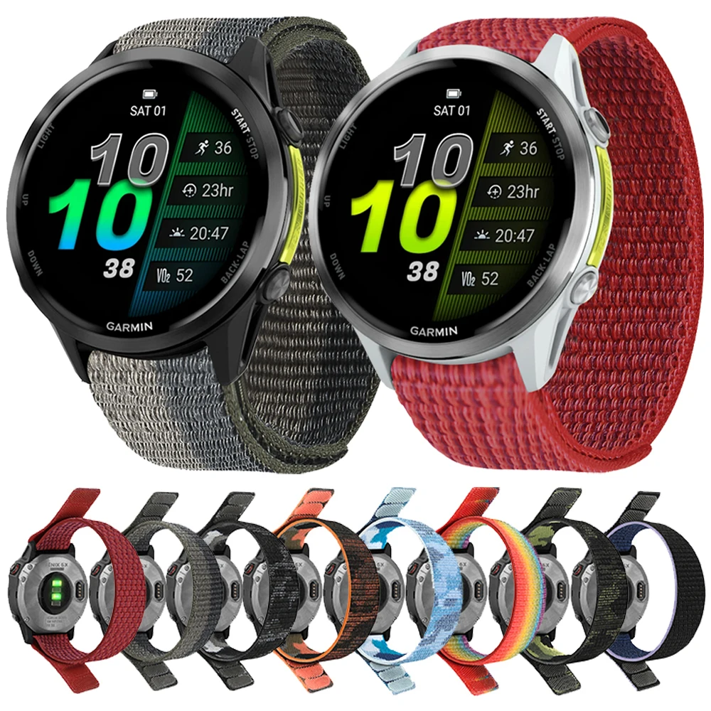 QuickFit Nylon Loop Braided Watchband - 22mm/26mm