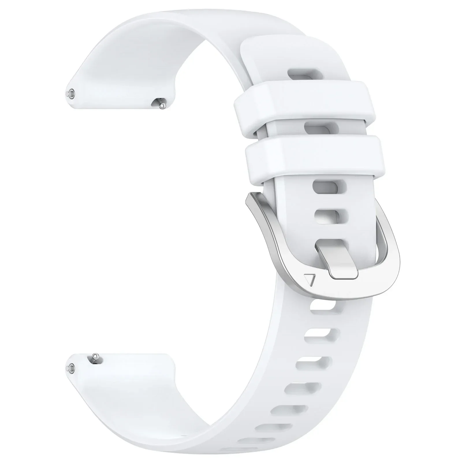 Versatile Silicone Strap Band Bracelet in Multiple Sizes (18mm, 20mm, 22mm)