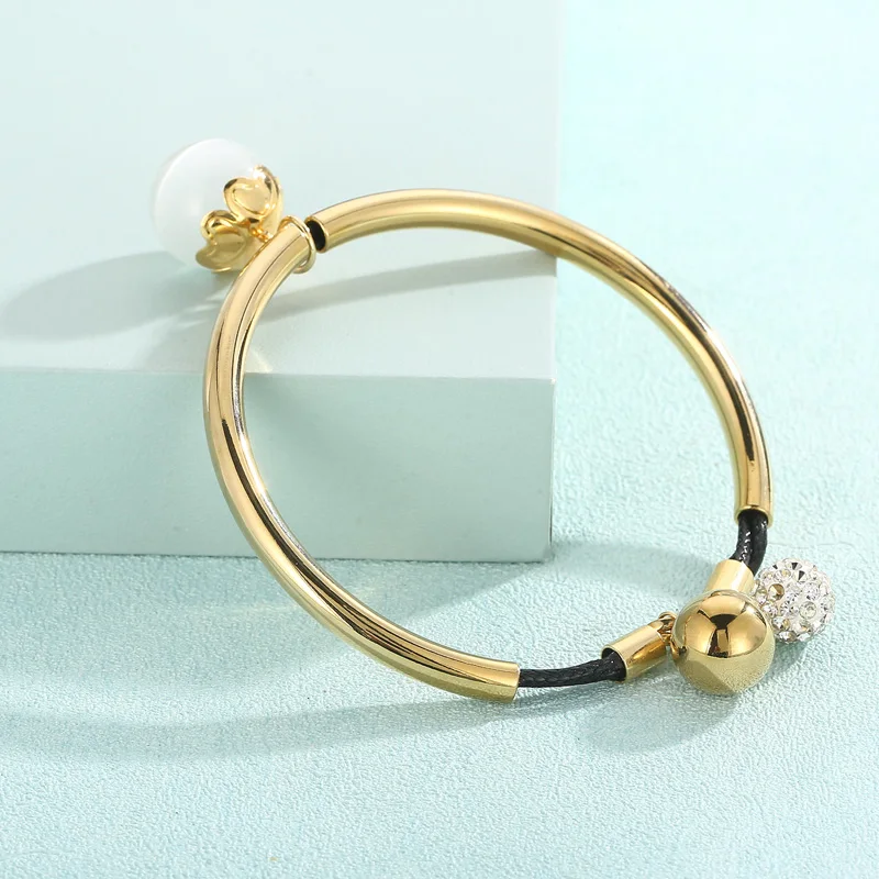 

Fashion Rose Gold Silver Color Stainless Steel Women Men Chain Bracelet Jewelry Gift
