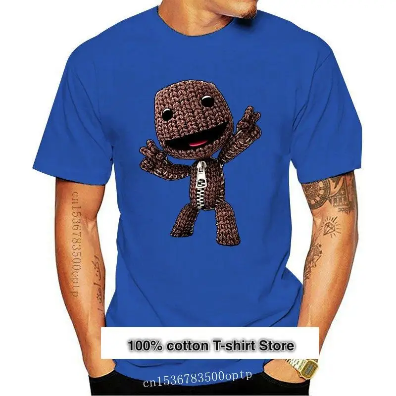 Camiseta Personalizada Retrogame Little Big Planet Sackboy, Nueva