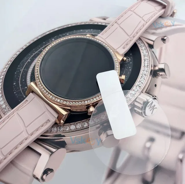 Protecteur d'écran en verre pour montre intelligente, film transparent,  couverture d'écran, Guatemala, Michael Kors, MKT5068, 2019, 3 pièces -  AliExpress