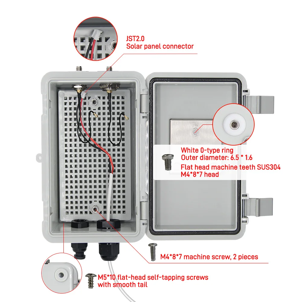 ® T-Solar Kit Solar Charging Expansion Board With Waterproof Casing Supports Mai