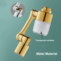 New filtration Kitchen Faucet Extender 2 Modes Metal Universal Swivel Bubbler Nozzle 1080° Rotate Filtered Faucet Extension 2