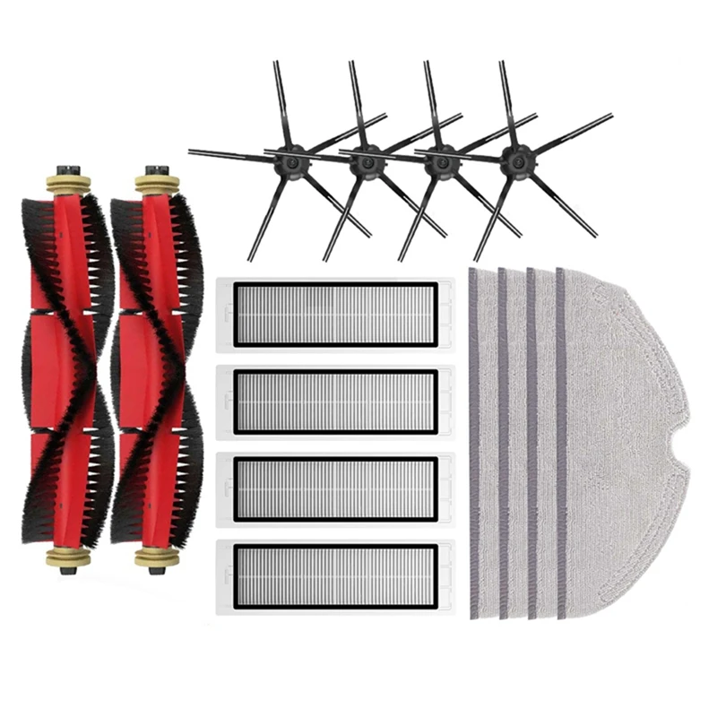 

Hepa Filter Mop For Roborock S5 S5 Max S6 S6 Maxv S6 Pure E4 E5 Robot Vacuum Replacement Main Side Brush