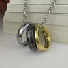 My Precious!  Gold / Black / Silver Color 6mm Tungsten Carbide Ring + Stainless Steel Chain Fashion Jewelry The One Ring 2