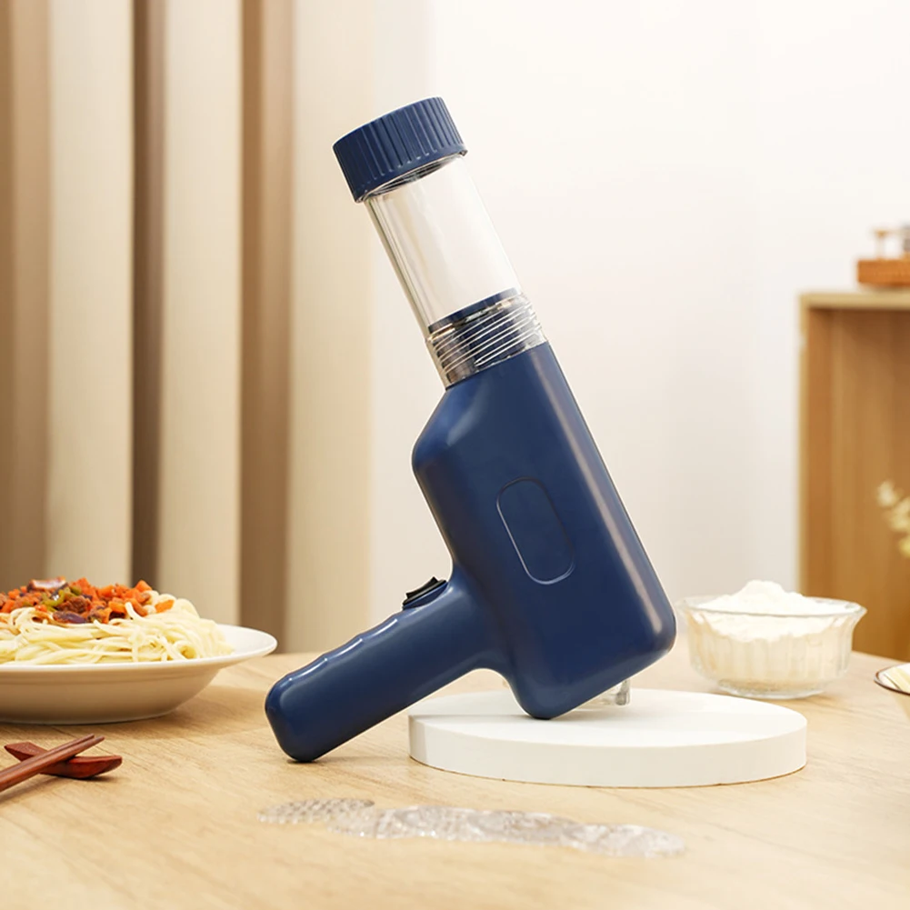Noodle Press Pasta Attachment Household Electric Pasta Maker Machine USB Rechargeable Noodle Maker For Pasta Handheld Spaghetti Noodles Dough Pressing Machine