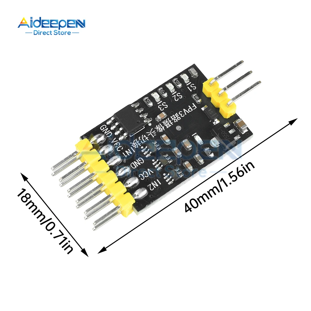 Commutateur vidéo 3 canaux PWM 5-12V pour FPV drone RC