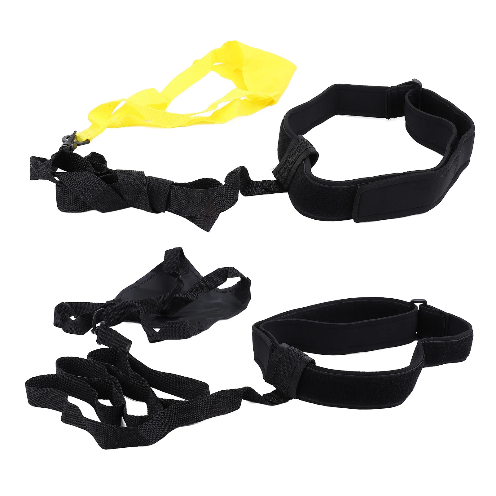 20cm/30cm Swim Parachute Professional Safe Portable Swimming Resistance Training Belt Set for Kids Adults