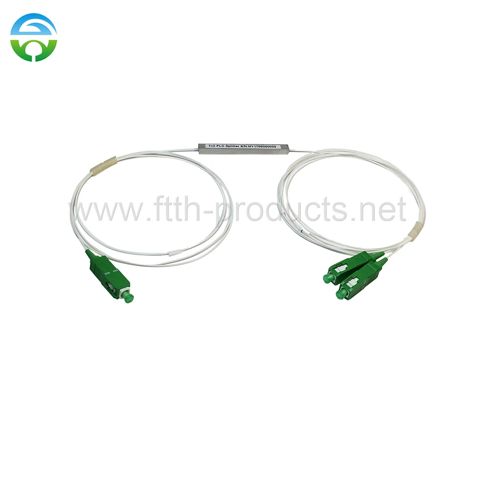 

10 pcs Fiber Optical 1x2 PLC Splitter G657A1 0.9mm 1m