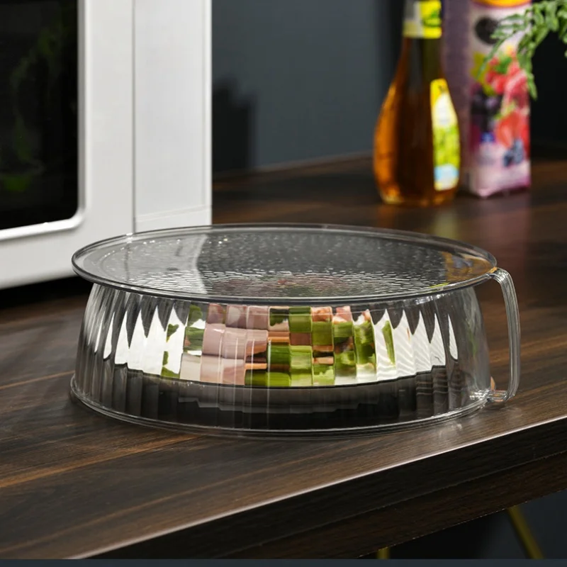 Food Covers Microwave-Safe Plastic Food Cover House Dish Cover Splash & Oil Proof Heat-Resistant Kitchen Tools