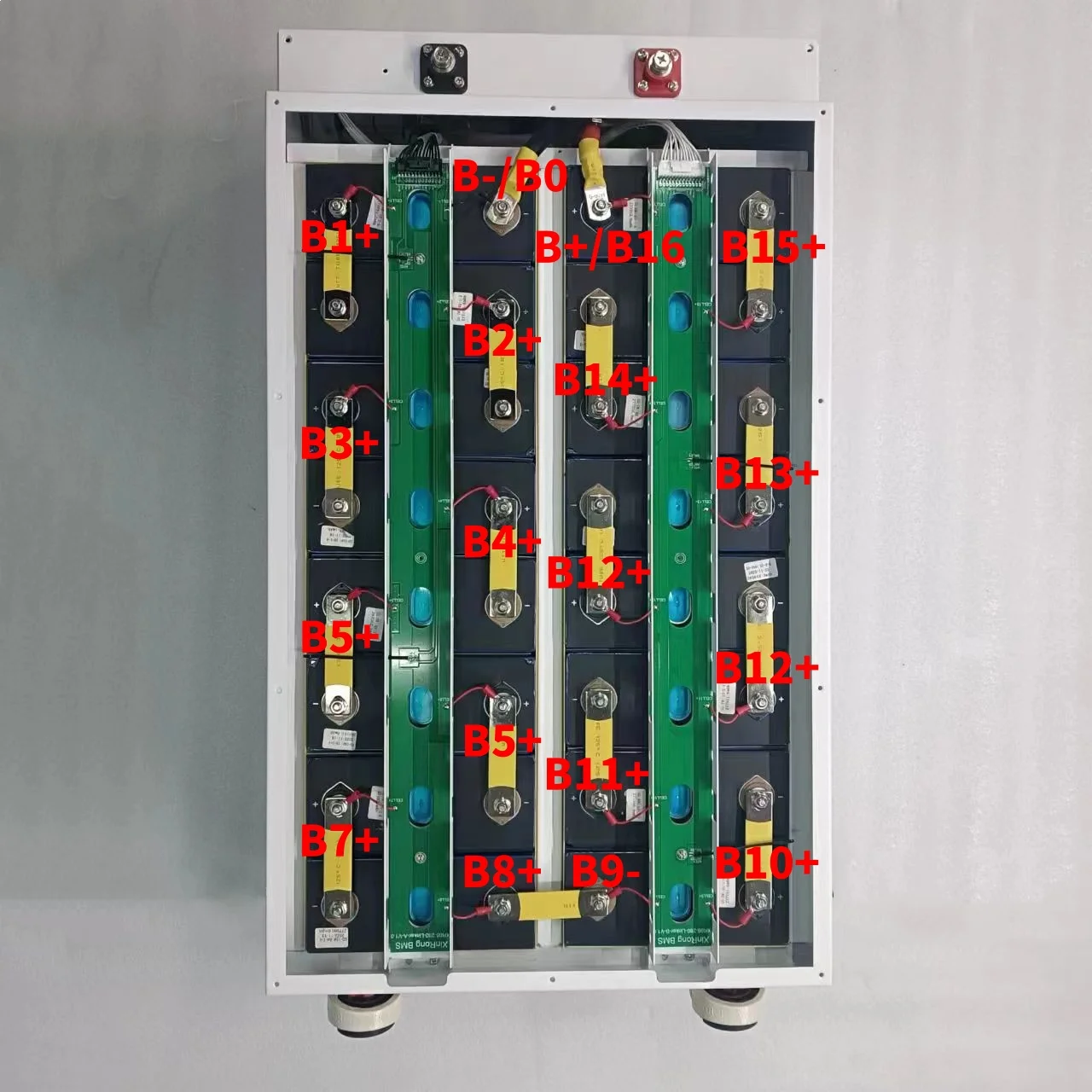 XR06-48V280AH Power Box LiFePO4 Battery Case Solar Home Energy Storage 16S 51.2