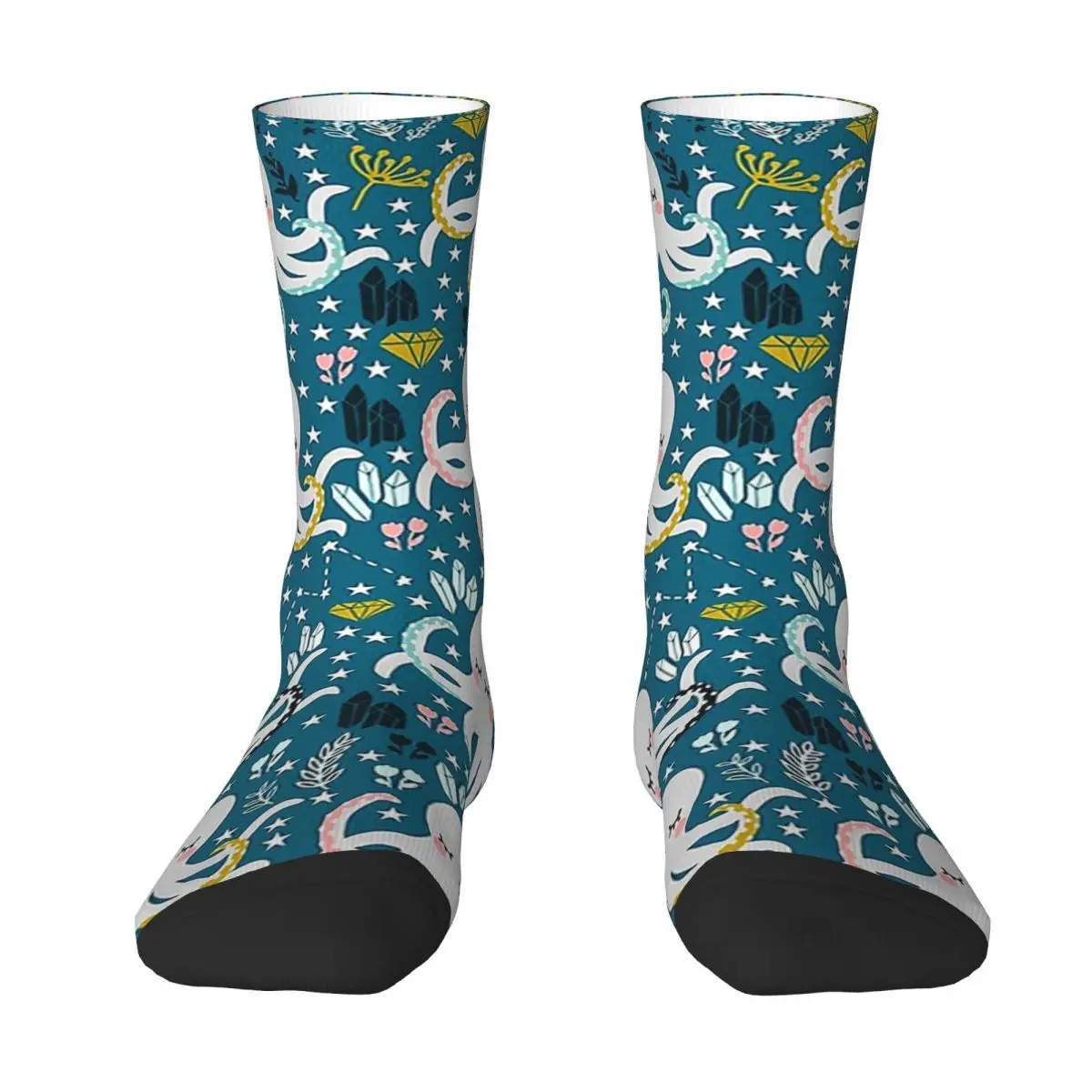 

All Seasons Crew Stockings Cute Octopus Socks Harajuku Fashion Hip Hop Long Socks Accessories for Men Women Birthday Present