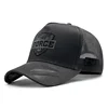 Men's Mesh Baseball Cap Summer Breathable Sports Dad Hat Outdoor Adjustable Casual Trucker Cap 6