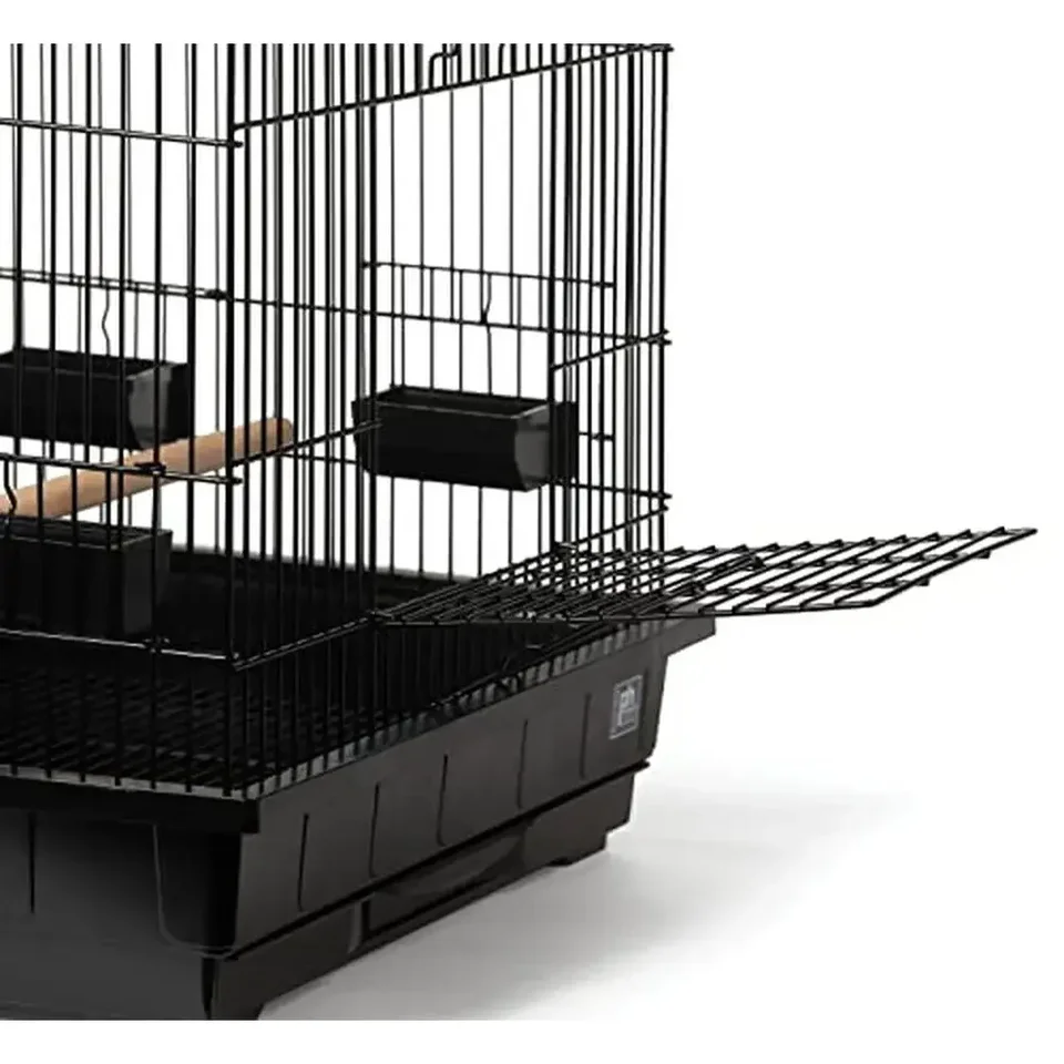 Deluxe Metal Parrot Bird Cage with Removable Tray