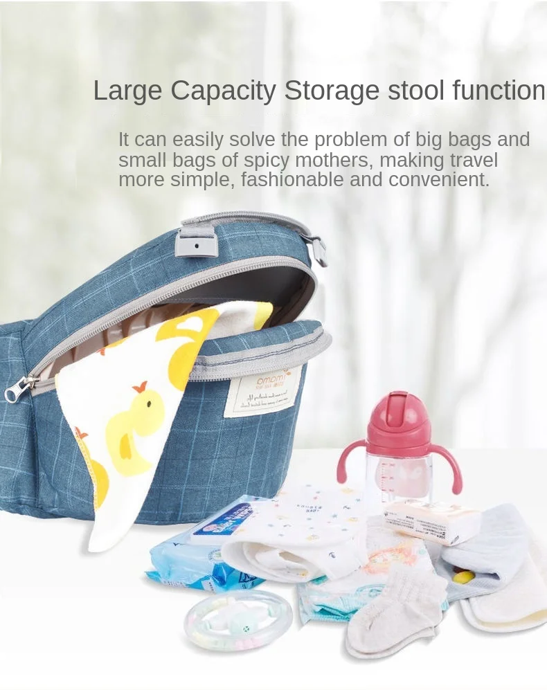Baby Cartoon Hip Seat Carrier for Baby Travel