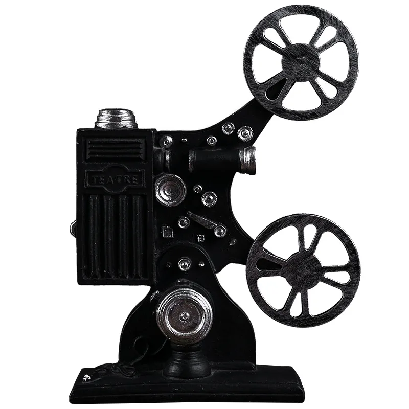 

Vintage film projector, movie theater, accessories, resin crafts, living room, bedroom, hallway, tabletop, nostalgic props, ho