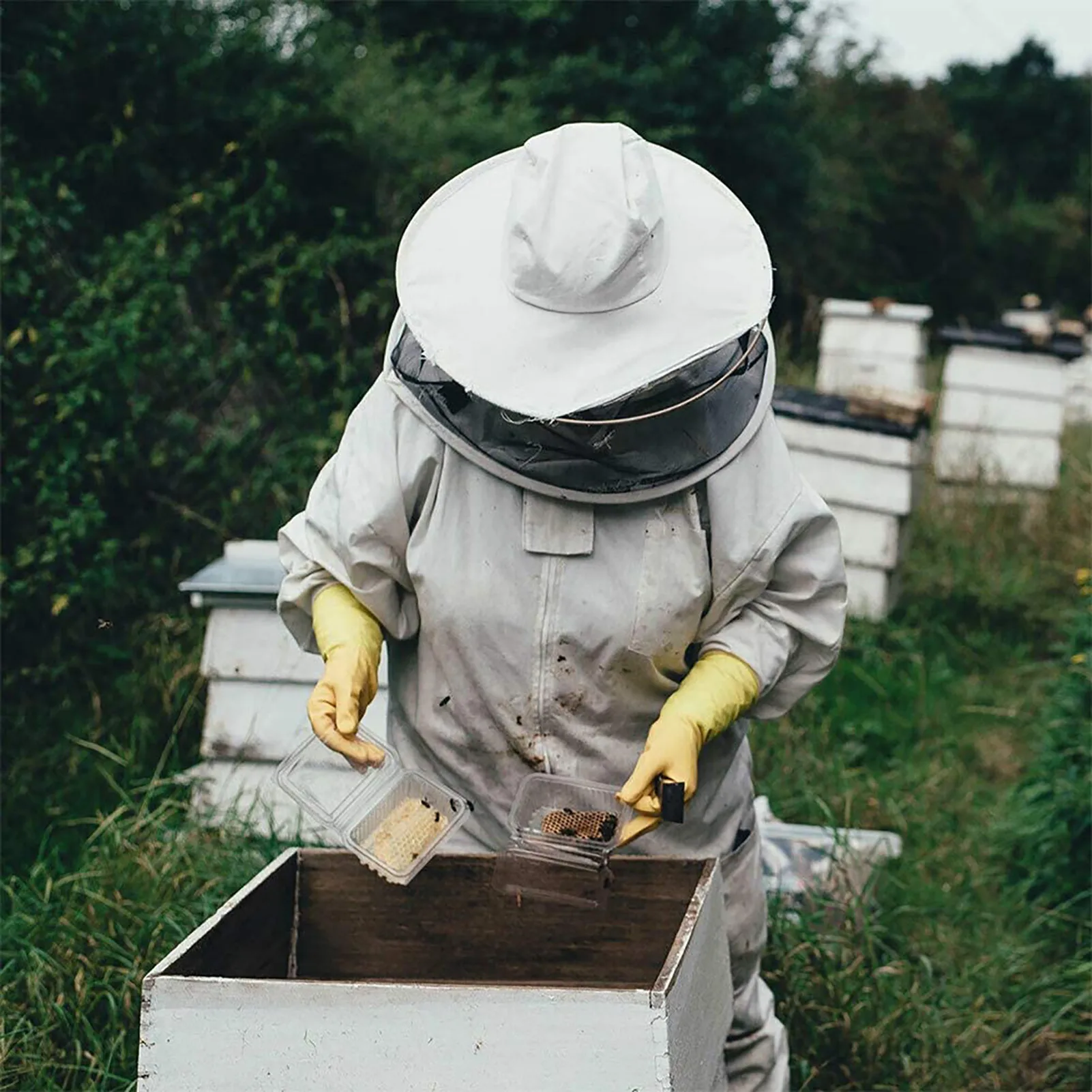 Beekeeping suit beekeeping clothing Beekeeping Suit Sting Protection Beekeeping Clothing Full Protection Suit for Men