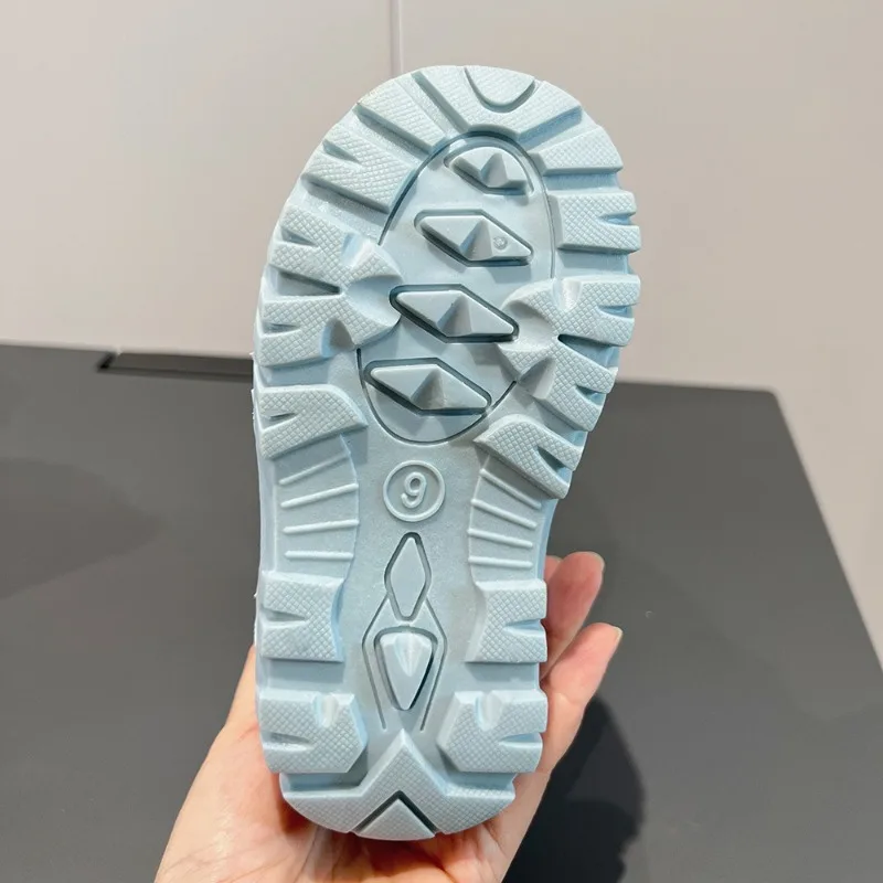 Girls Unicorn Snow Boots Waterproof Slip Resistant Cold Weather Shoes Brand Boy Girls Rubber Boots for Kids Fashion Sneakers