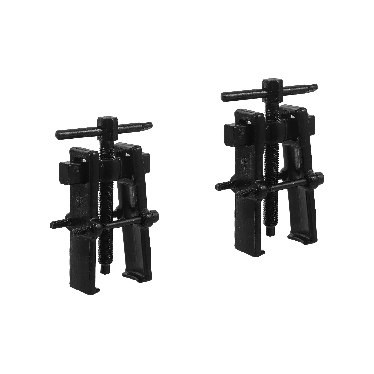

2 Pack Bearing Removal Tools Gear Puller Automotive Extractor Jaw Pullers Carbon Steel