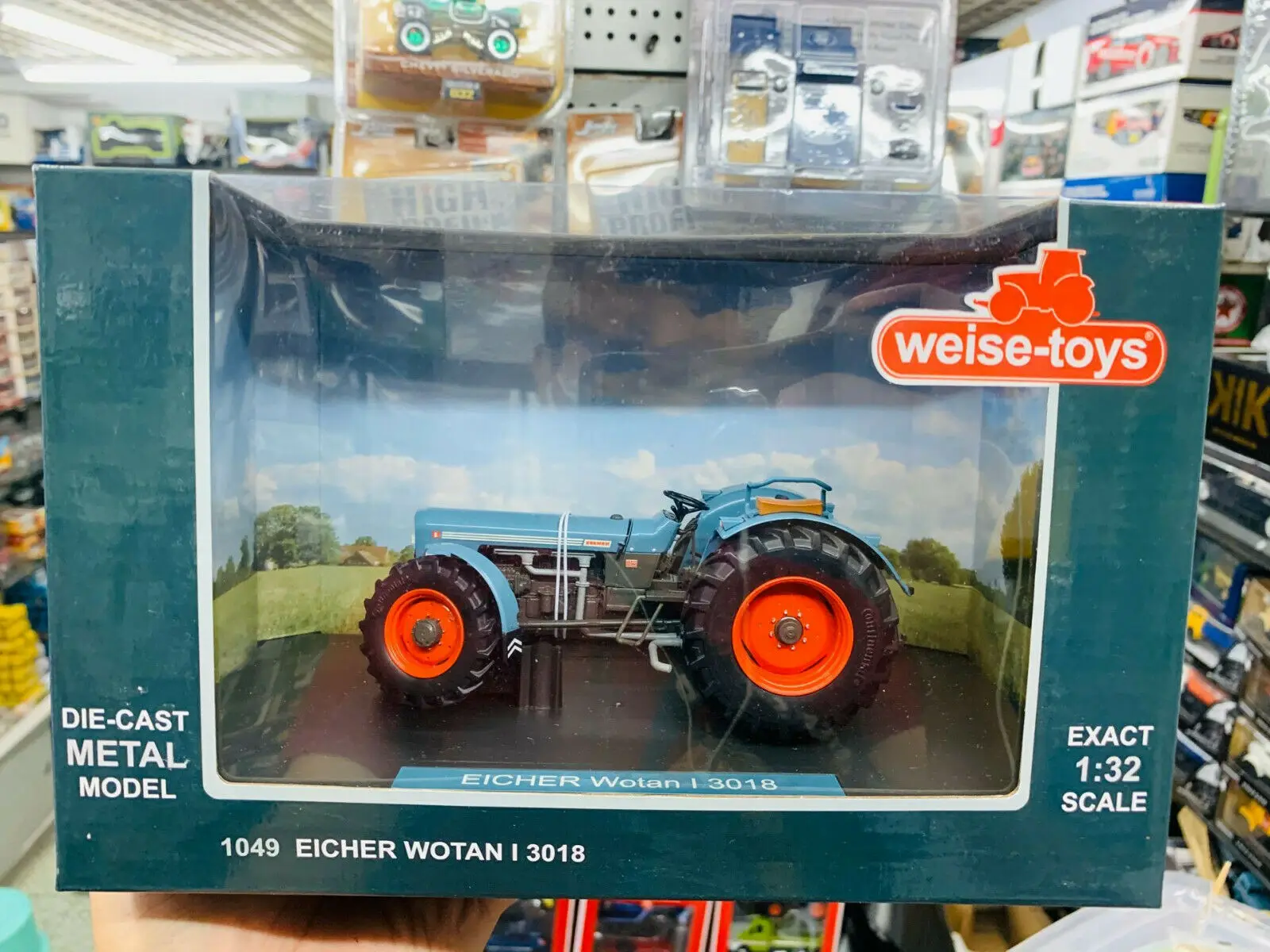 Weise-Toys 1049 Eicher Wotan I 3018 Tractor Farm 1:32 Scale DieCast Model New