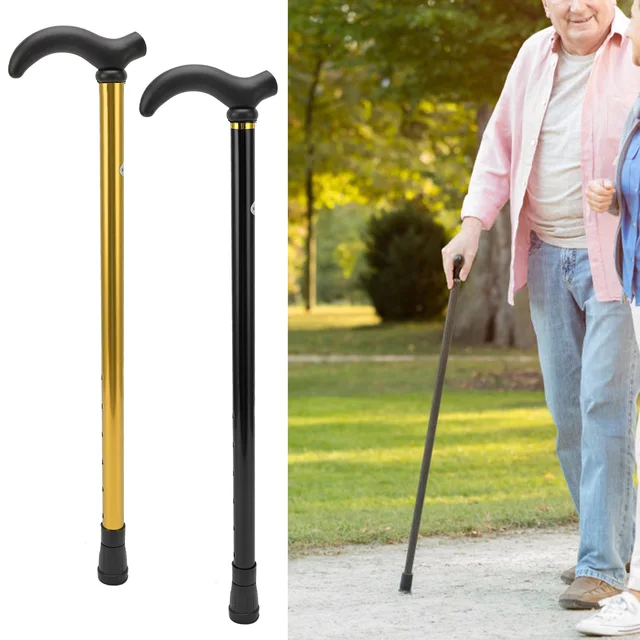 Walking Cane Elder Cane Stickmen Adjustable Folding Canes Collapsible Senior Sticks Elder Crutches for Mothers Elder Fathers