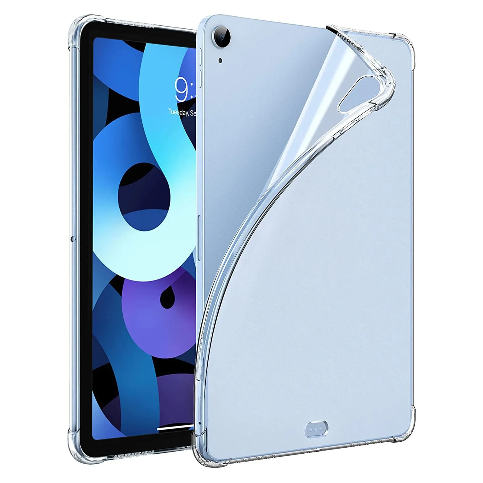 Silicone Tablet Case For Ipad Air 5 Protective Shell Transparent