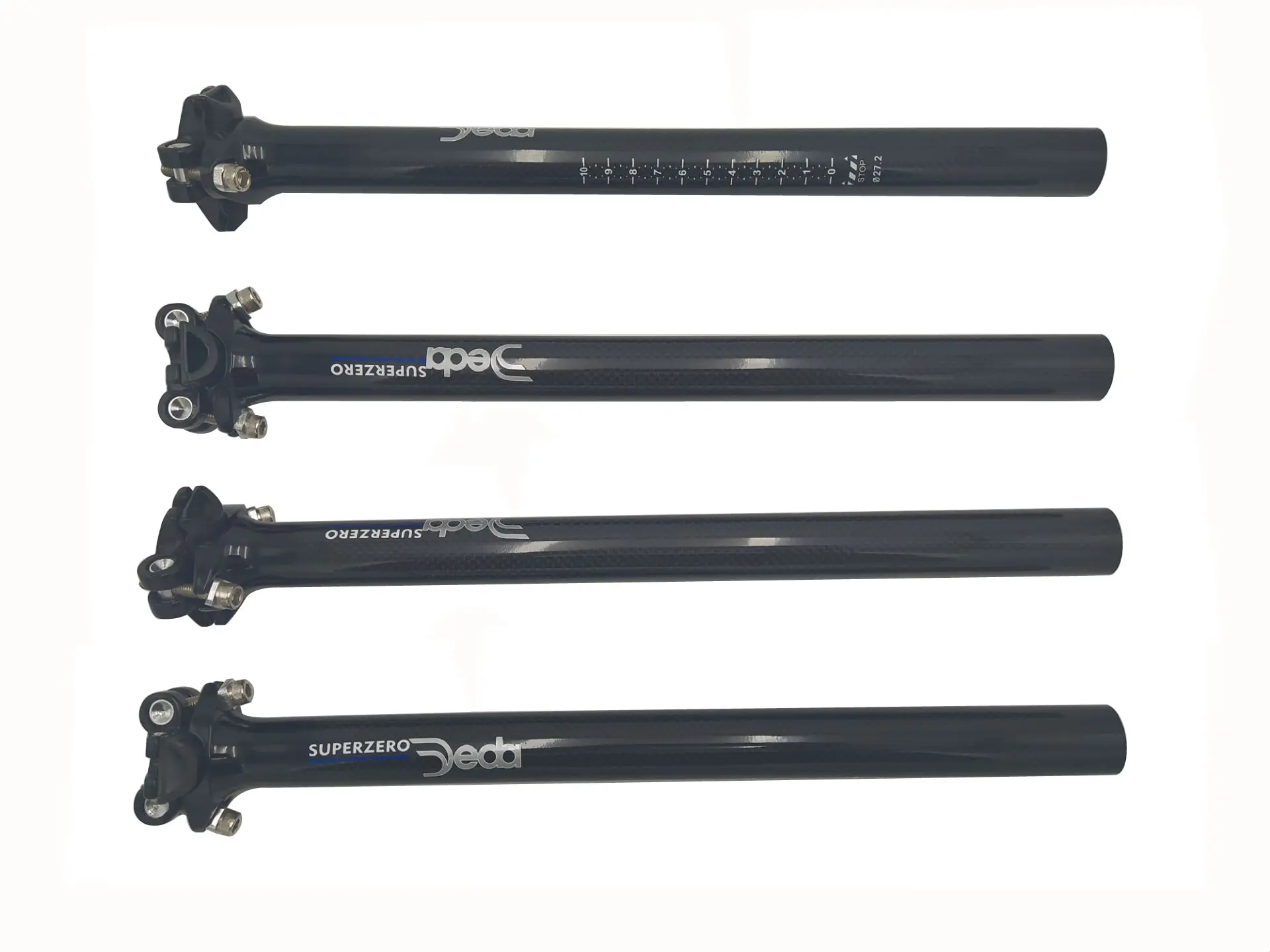 Carbon Bicycle Seatpost | Offset-Free Design | Black Matte Gloss Finish