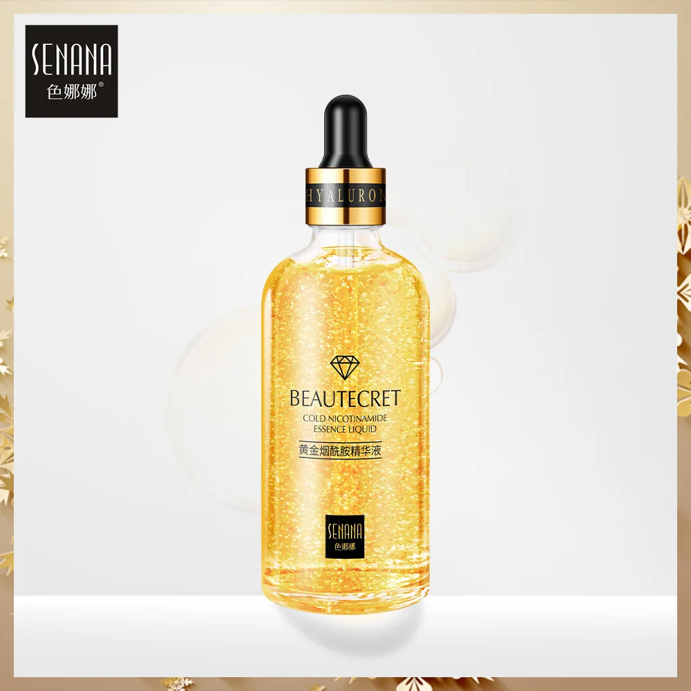 سيروم للوجه سينانا نيكوتيناميد ، ذهبي 24k ، مرطب ،...
