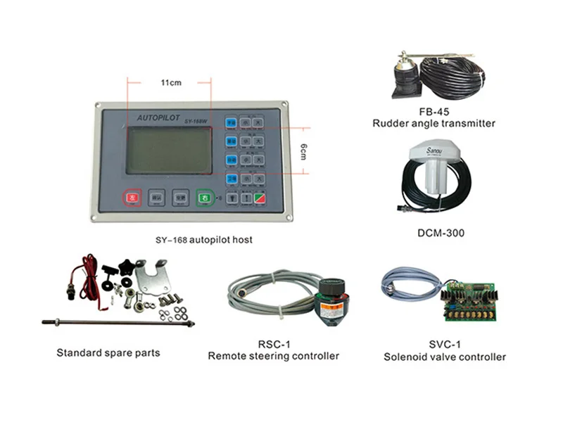 SY-168A Marine Autopilot For Ship And Vessel Autopilot Sailing System