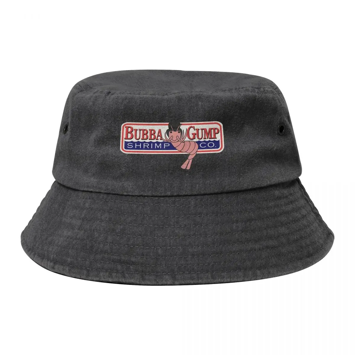 

Bubba Gump Shrimp Cowboy Denim Fisherman Hat With Printing