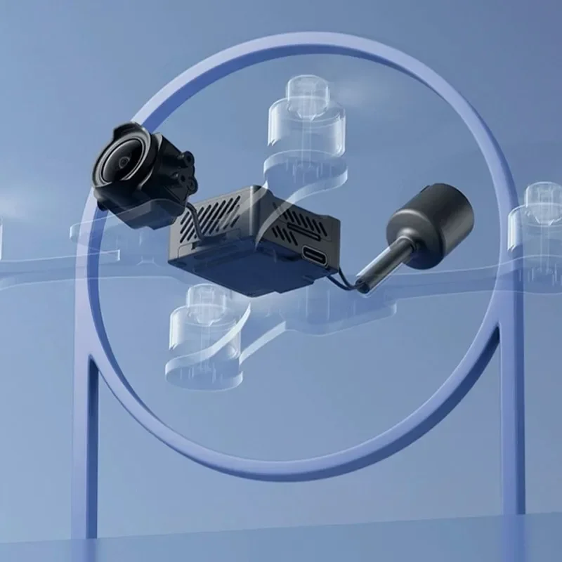 Per Dji O3 Air Unit Per Occhiali Dji 2 V2 4K/60Fps 155 ° Fov 1080P/100Fps H.265 Max Video 10Km Trasmissione 30Ms Latenza Più Bassa