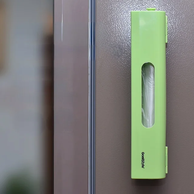 Műanyag Mágneses Ragasztócsomagoló Adagoló Simán Vágja A Konyhai Ételfilm Nyújtható Fóliát Újratölthető Hozzáférés - Image 2