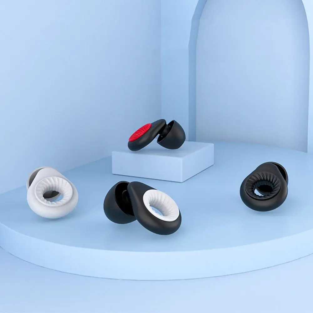 Premium Reusable Silicone Soundproof Earplugs
