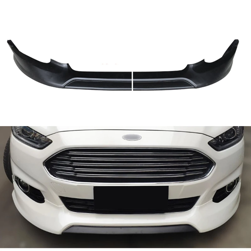 

For Ford Mondeo Fusion 2013--2016 Year Front Bumper Lips Body Kit Accessories 2 Pcs