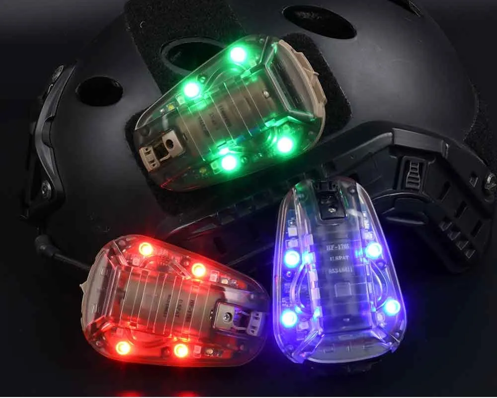 WADSN Wasserdichte Marienkäfer-Lampe, Tactica Survival-Sicherheitsblitzlicht, schnelles Helm-Blitzlicht für Camping, Jagd, Überlebenswerkzeug – Detail 7