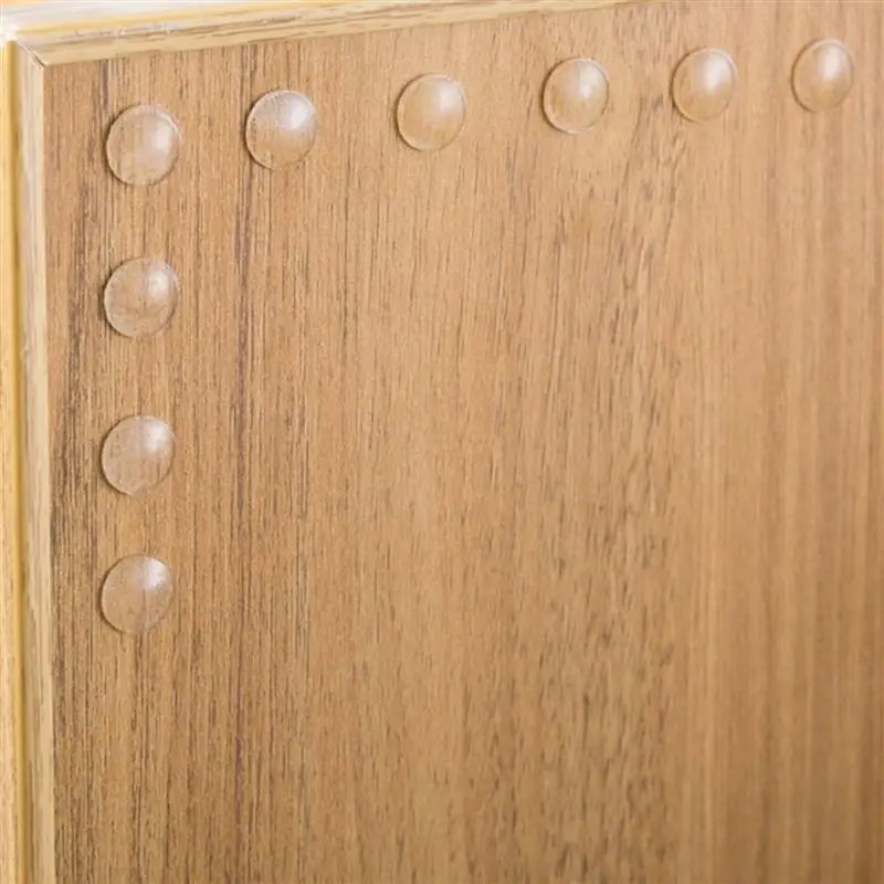 36/64/100PCS Self Adhesive Door Stopper Rubber Damper Buffer Cabinet Bumpers Silicone Furniture Pads Cushion Protective Pads silicone furniture pads,rubber furniture pads,silicone door stoppers,rubber door stoppers
