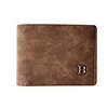 Men Wallets Free Name Engraving Slim Card Holder Male Wallet PU Leather Small Zipper Coin Pocket Man Purse Wallet Fashion 1