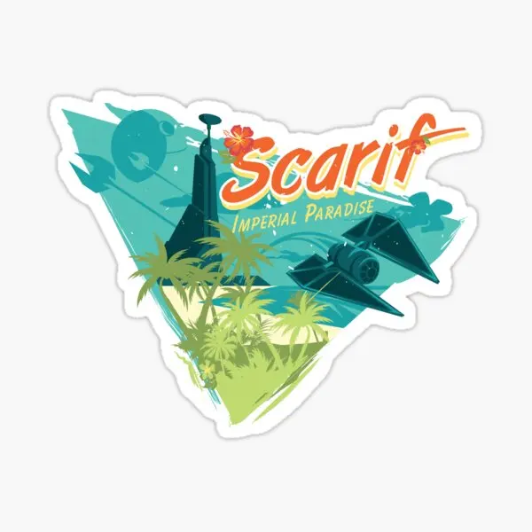 

An Imperial Paradise 5PCS Stickers for Cute Decorations Room Funny Car Kid Wall Background Stickers Luggage Anime Home Cartoon