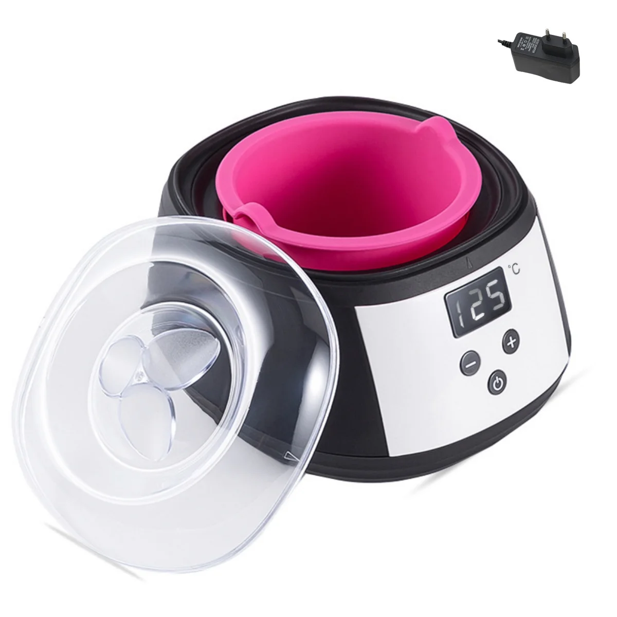 Waxing Machine 1PC Melt WaxerBeauty Wax Bean WarmerDouble Inner PotTear & Tear UnderarmsLegsFaceLimbsHair Removal Paste