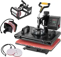 Slendor 5 in 1 Heat Press Machine 12x15 inch 360-Degree Swing Away Digital T Shirt Pressing Machine Multifunction Heat Transfer 1