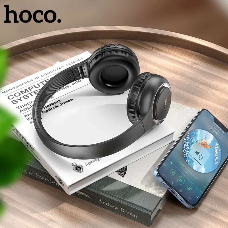 HOCO W41 Stereo Headphone with Mic Bluetooth 5.3 Earphone Music Headset
