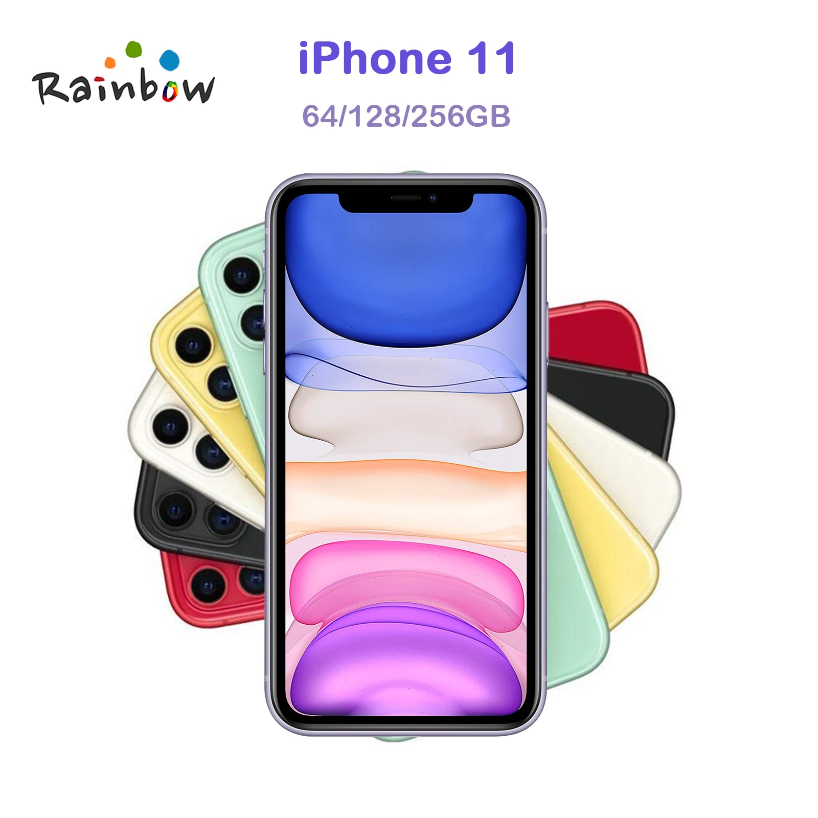 Apple-iPhone-11-6-1-retina-LCD-Original-64-128-256GB-A13-IOS-iPhone11 ...