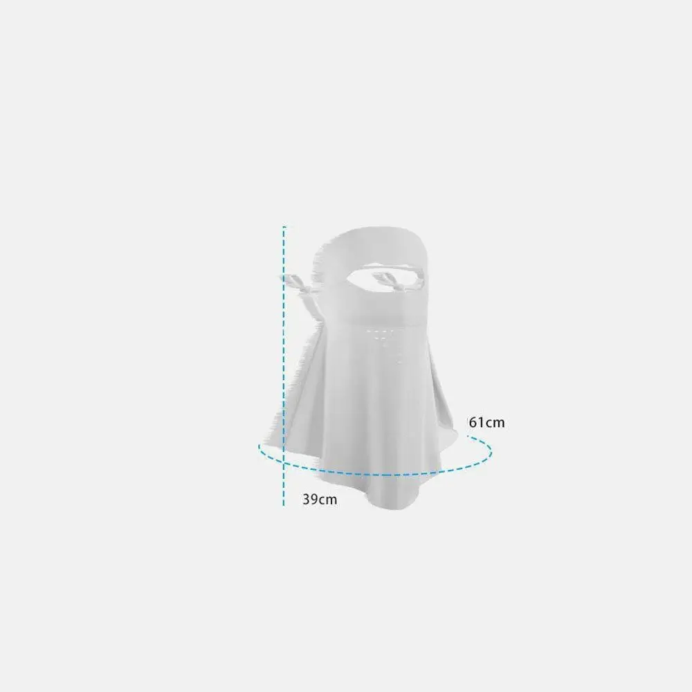 Sun Protection Mask Outdoor Sport Sunscreen Mask UV Protection Breathable Neck Gaiter Anti-UV Ice Silk