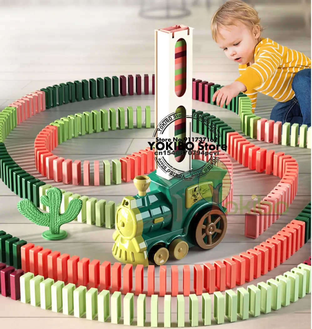 Em promoção! O Jogo De Dominó Carro Conjunto Brinquedo Interativo  Posicionamento Automático Domino Trem De Carro Com Luz De Som Educativo  Brinquedo Presente Para Crianças